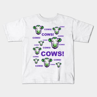 COWS! Kids T-Shirt